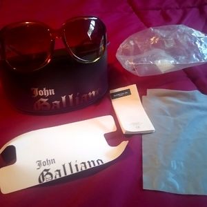 John Galliano Sunglasses w/ original case!